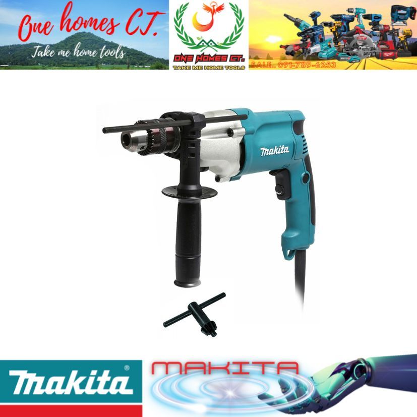 MAKITA รุ่น  DP-4010 สว่านไฟฟ้า 2 สปีด ขนาด 1/2 นิ้ว กำลังไฟ 720 วัตต์ # ออก..ใบเสร็จ-ใบกำกับ