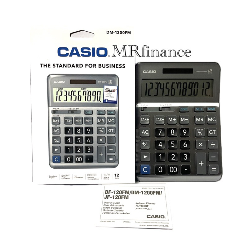 CASIO DM-1200FM ของใหม่ ของแท้