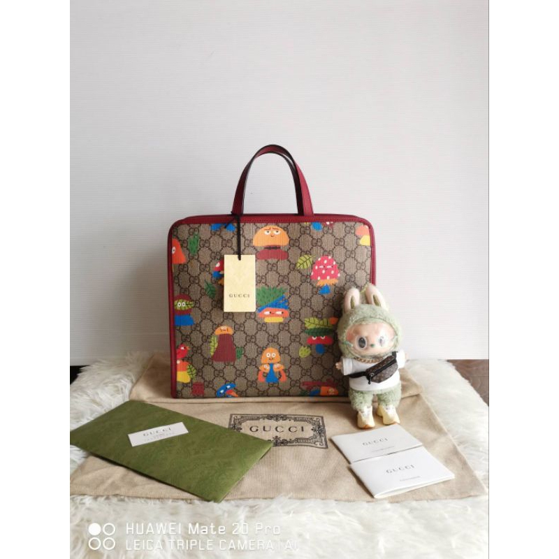 Sold‼️Gucci GG Mushroom Tote Bag สภาพสวยมาก มือ2 ของแท้‼️