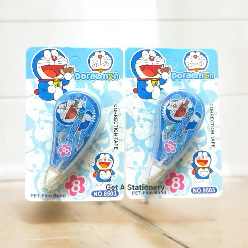 เทปลบคำผิดลายการ์ตูน ยาว 8 มม. (คละแบบ) ลบปากกา ขนาดเล็ก กระทัดรัด ใช้งานสะดวก