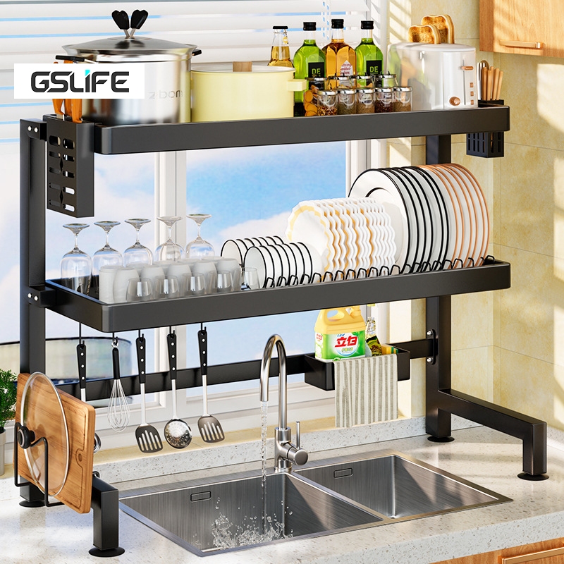 GSlife ที่คว่ำจาน ชั้นวางอ่างล้างจาน ชั้นวางของในครัว