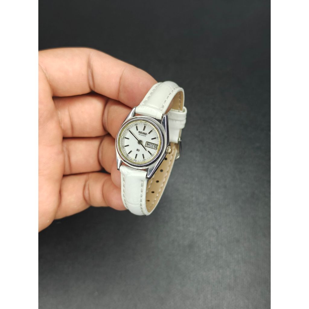 สายหนังวัว ปั๊มลายจระเข้ รุ่น Small Cowhide Leather Strap 10,12,14mm