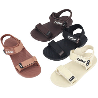 Falisar รองเท้าแตะผู้หญิง 2024 รุ่นใหม่ ลำลอง ใส่ได้กับทุกชุ…
