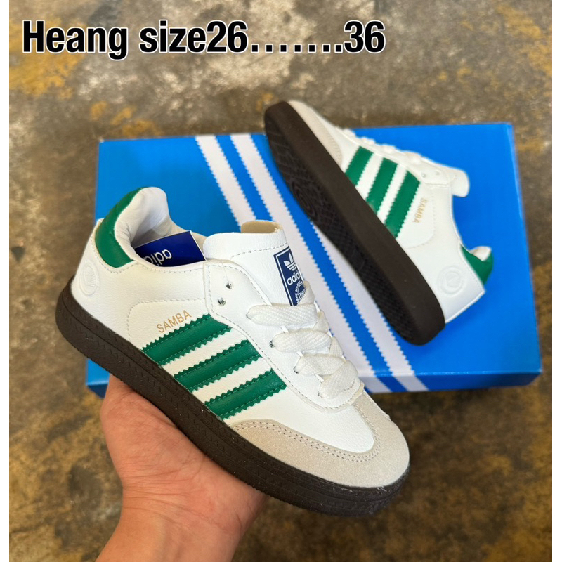 รองเท้าผ้าใบ samba /26….36/เป็นของเด็ก/สินค้าพร้อมส่ง