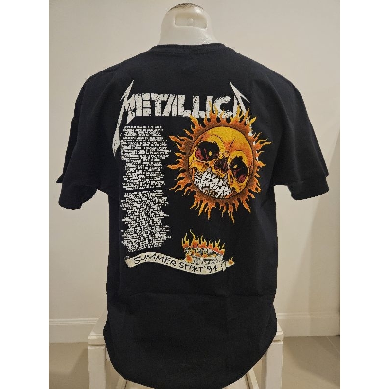 🌍เสื้อวง METALLlCA เสื้อวงงานลิขสิทธิ์แท้ นำเข้า 100% ป้ายGILDAN UK สินค้ามือ1🚩 - รูปที่ 2