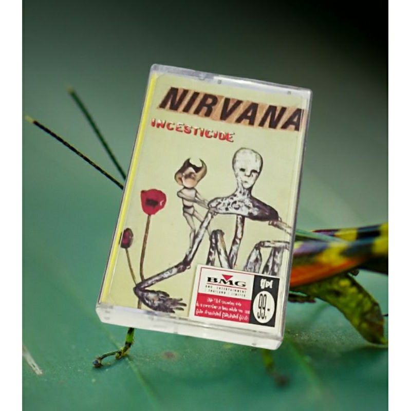 เทป​เพลง​ Cassette​ Tape​ เทป​คา​สเซ็ท​ Nirvana​ : Incesticide (1992)