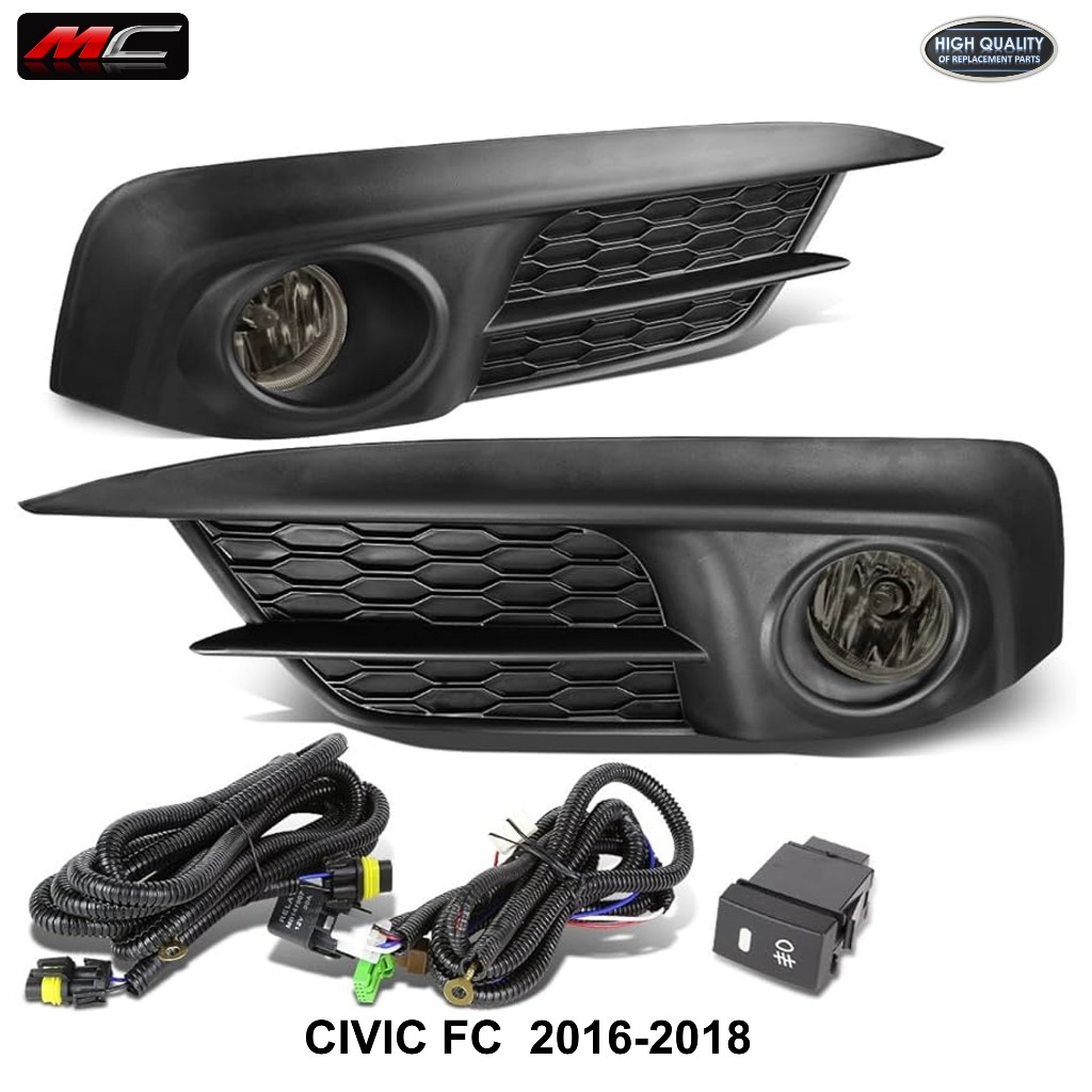 ไฟตัดหมอก CIVIC​ FC​ HONDA​   ฮอนด้า ซีวิค เอฟซี 2016 2017 2018​ *AAA HD032H