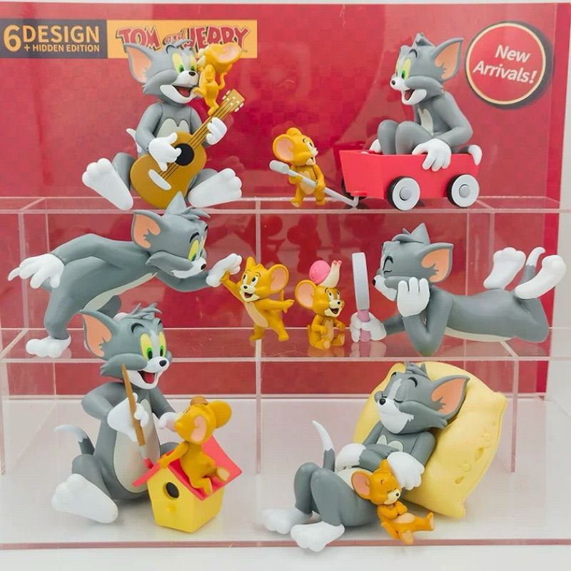 52TOYS กล่องสุ่มทอมแอนด์เจอร์รี่ A Day of Tom and Jerry Series ของแท้