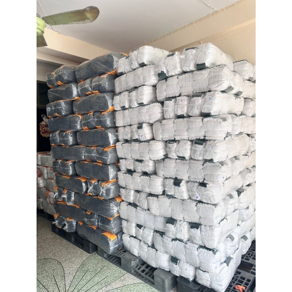 พร้อมส่ง!! ถุงมือผ้าฝ้ายเกรดA สีขาว ราคาถูก (12 คู่) ใส่ทำงาน ยกของ ก่อสร้าง พร้อมส่ง - รูปที่ 5