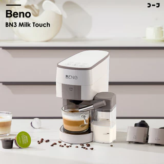 เครื่องชงกาแฟเอสเพรสโซ BENO BN3 & BN3 MILK Touch – เครื่องชงกาแฟแคปซูล และกาแฟบด ในเครื่องเดียว