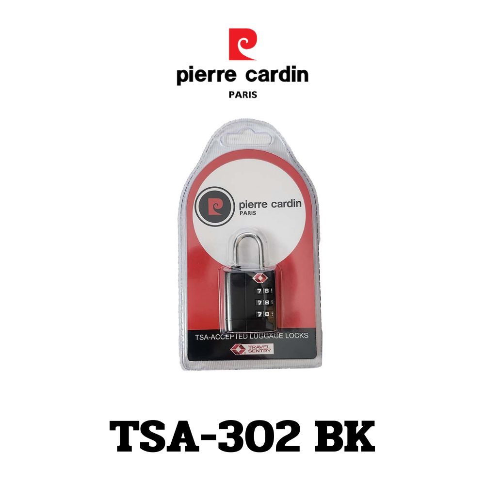 Pierre Cardin กุญแจล็อคกระเป๋าเดินทาง TSA รุ่น TSA-302