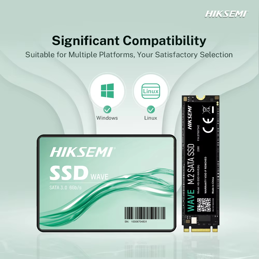 SSD HIKSEMI WAVE[S] 128GB SATA III 6GB/S : HS-SSD-WAVE[S] 128G