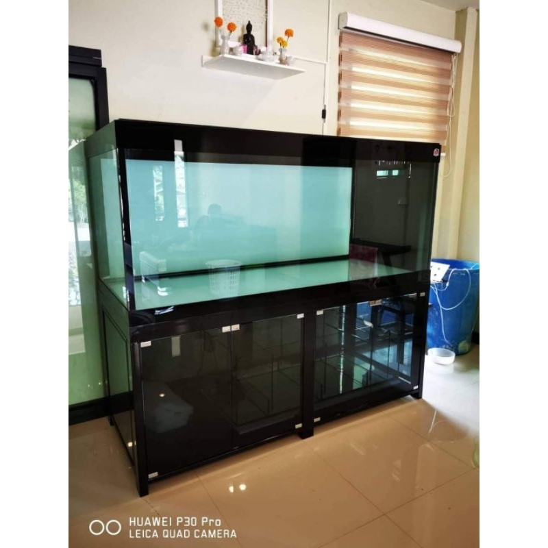 ตู้ปลาขนาด​ 72*30*​30​นิ้ว​ ขา​ติด​กระจก
