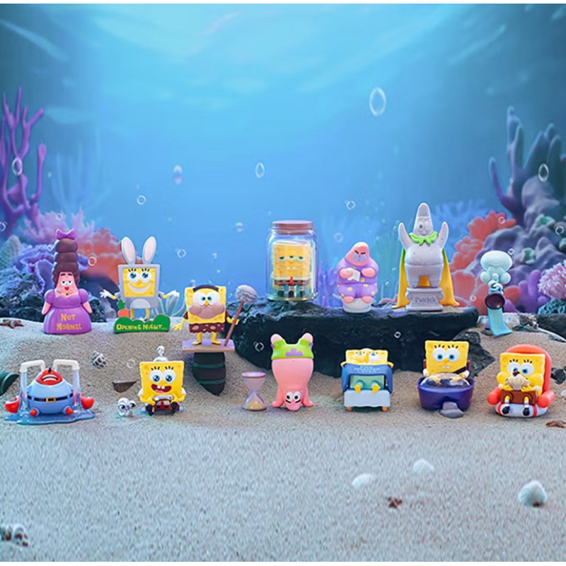 กล่องสุ่ม SpongeBob Life Transition Series.