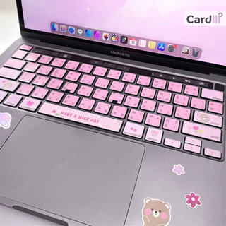 สติกเกอร์คีย์บอร์ด ภาษาไทย-ENG ใช้ได้ทั้ง PC-โน๊ตบุ๊ค สติ๊กเกอร์ติดแป้นพิมพ์ น่ารัก ใช้ได้ทุกรุ่น