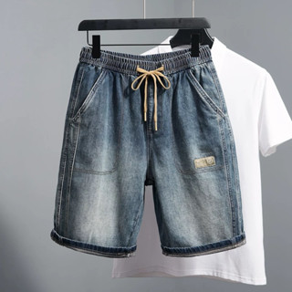 กางเกงยีนส์ เอวยืด  ฟอกสะกิดขาด ขาสั้น  รุ่น880