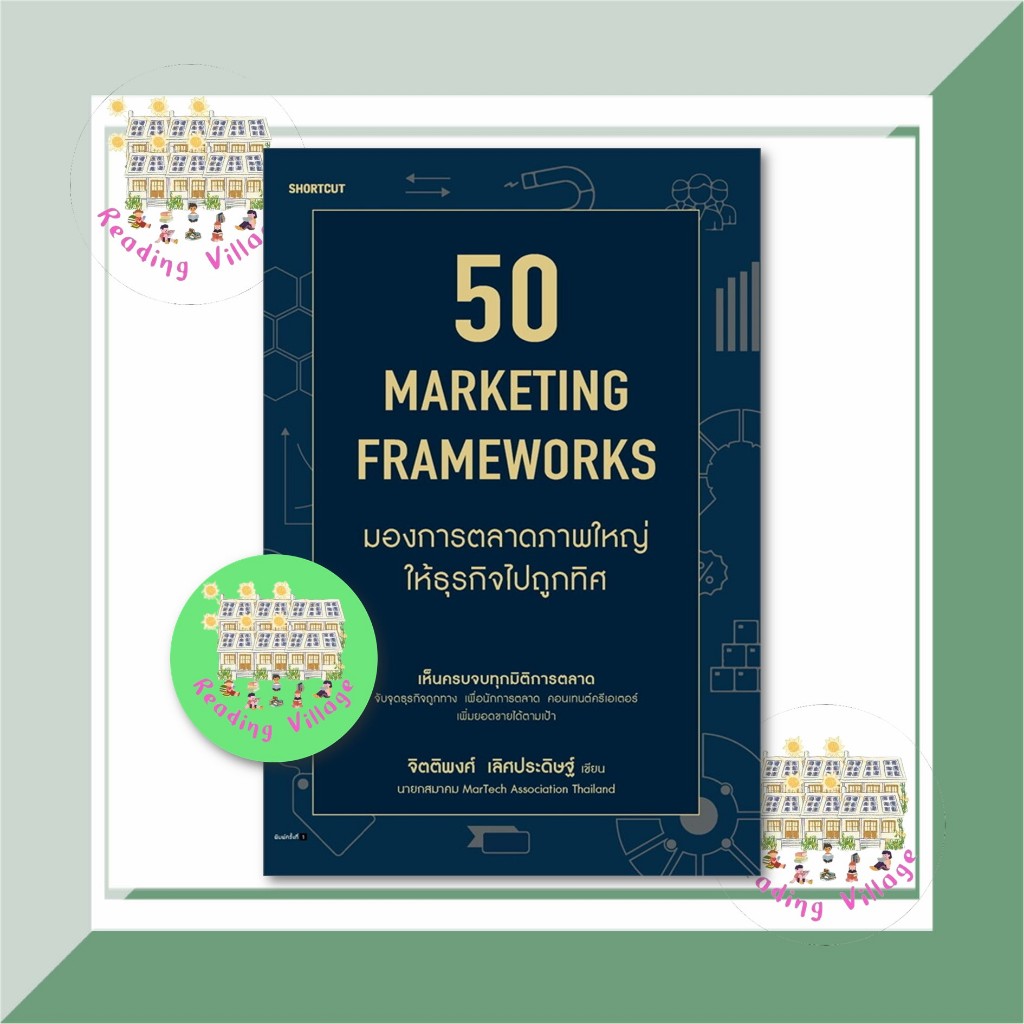 หนังสือ 50 Marketing Framework มองการตลาดฯ  สนพ.Shortcut  (210001)