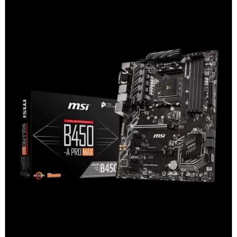 เมนบอร์ด MSI B450-A PRO MAX AMD AM4