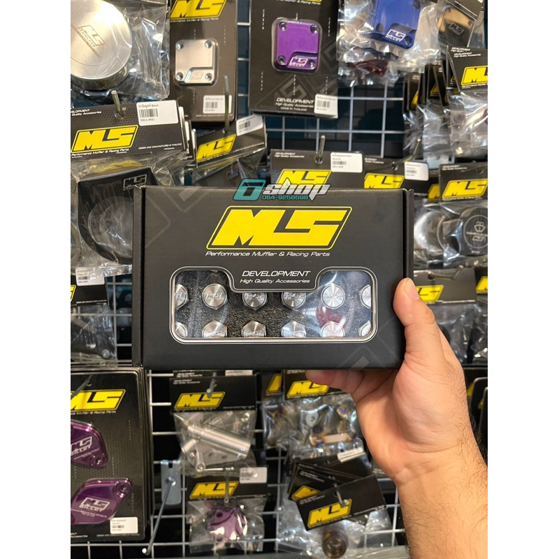 น๊อตล้อสแตนเลส เบอร์ 17 ขนาด M12 ขนาดเกลียว 1.5 และเกลียว 1.25 สำหรับล้อรูน๊อตเล็ก งานเม้งซัง Ms Thailand