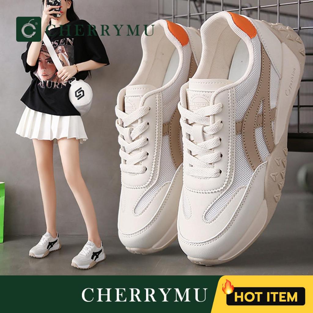 CHERRYMU รุ่น FQ216 รองเท้าผ้าตาข่าย รองเท้าแฟชั่น