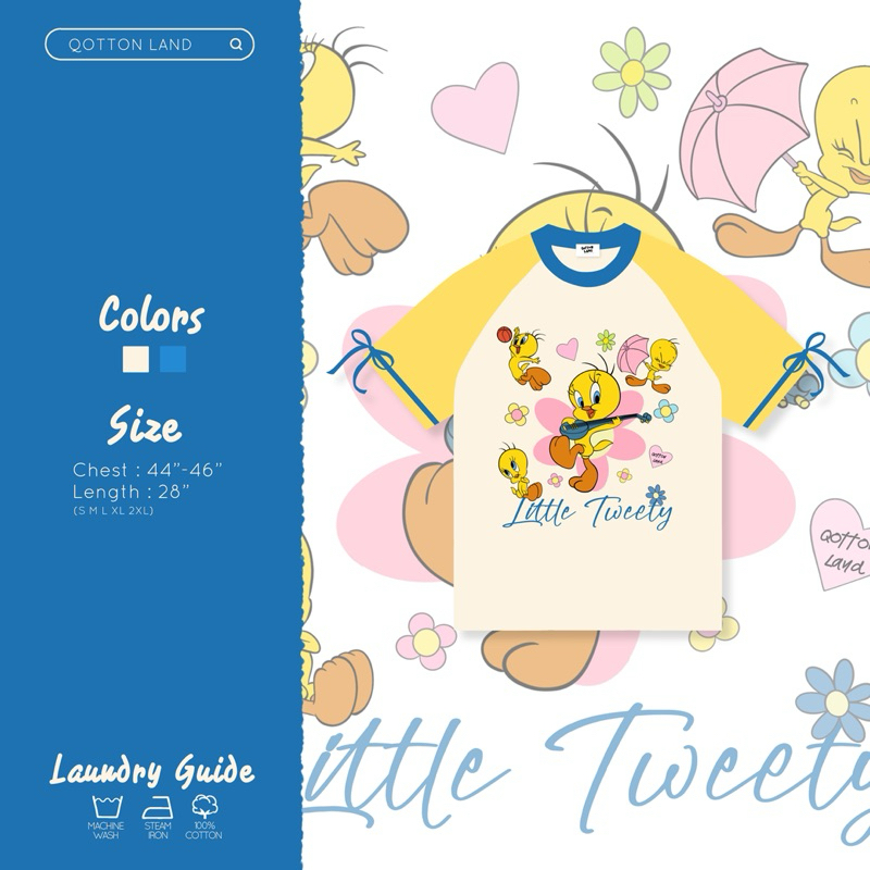 เสื้อยืดโอเวอร์ไซส์ QL ทวิตตี้