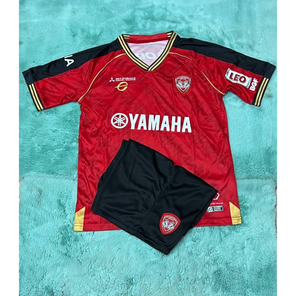 ชุดบอล ทีมเมืองทองยูไนเต็ด Muang.Thong Unitet ปี2025 แขนสั้น เสื้อพร้อมกางเกง มีครบไซส์ ใหม่ล่าสุด