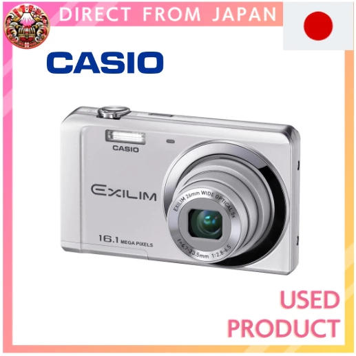 【Used】CASIO Digital Camera EXILIM EX-ZS6 Silver EX-ZS6SR【Direct from Japan】