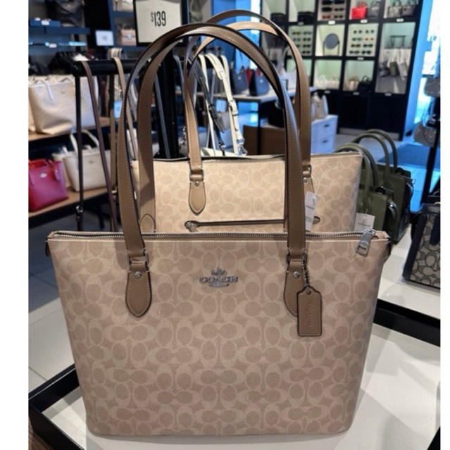 ^_^ ลดเพิ่มทุกวัน:โค้ดคุ้ม Xtra+ส่วนลดร้านค้า^_^ พร้อมส่งที่ไทยแท้ 💯% รุ่นใหม่ Gallery Tote In Signature Canvas