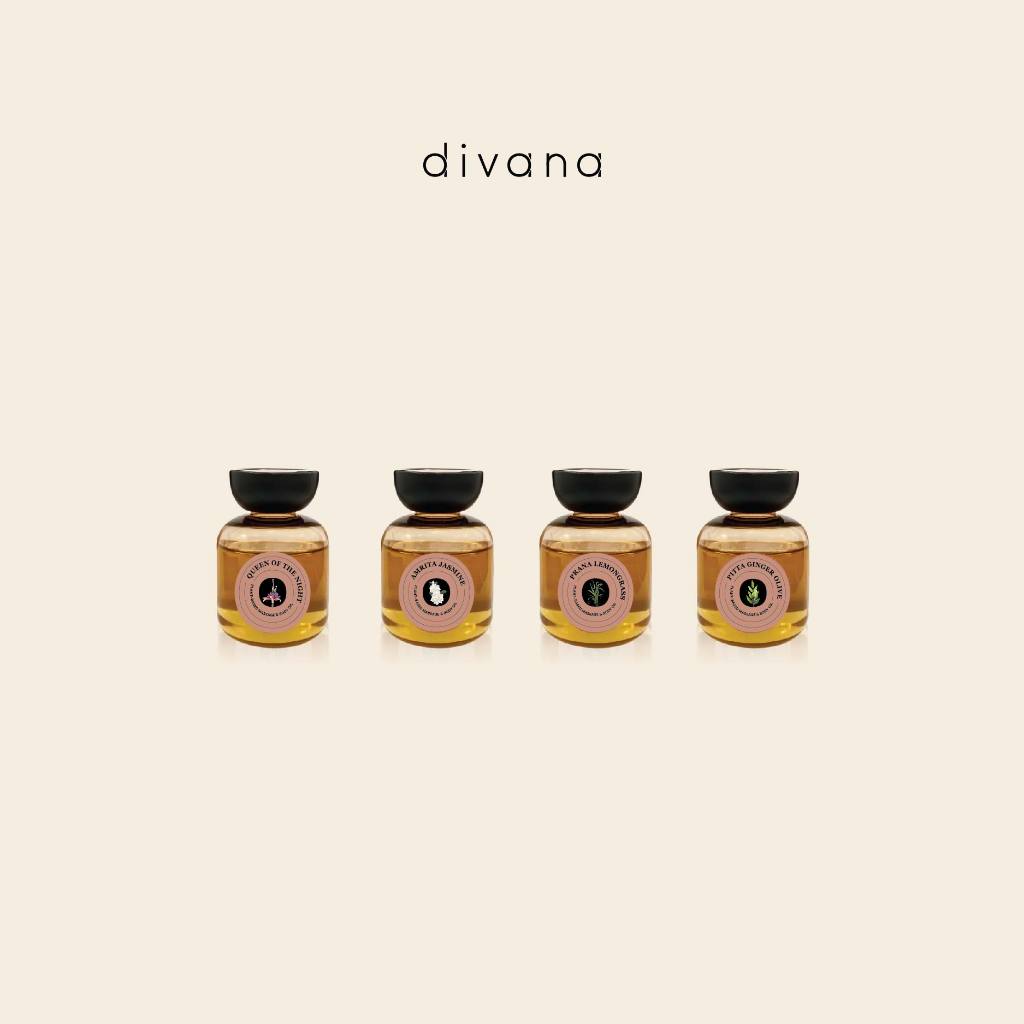 divana Massage & Body Oil Signature Collection 50ml. ออยล์บำรุงผิว 50 มล. New Size (ขนาดใหม่)