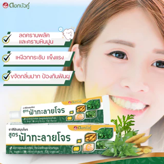ดอกบัวคู่ ยาสีฟันสูตรฟ้าทะลายโจร 100ก. (2 ชิ้น)
