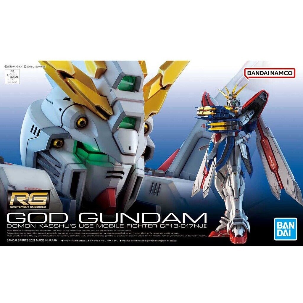 RG 37 GF13-017NJII GOD GUNDAM 1/144 สินค้าใหม่ ของแท้