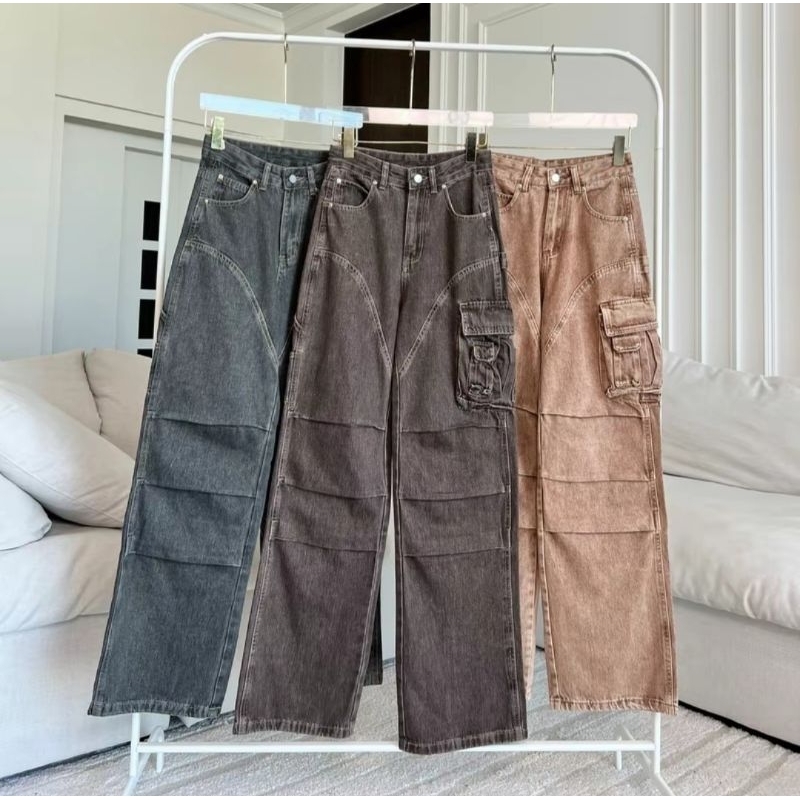 promthong cargo jeans L