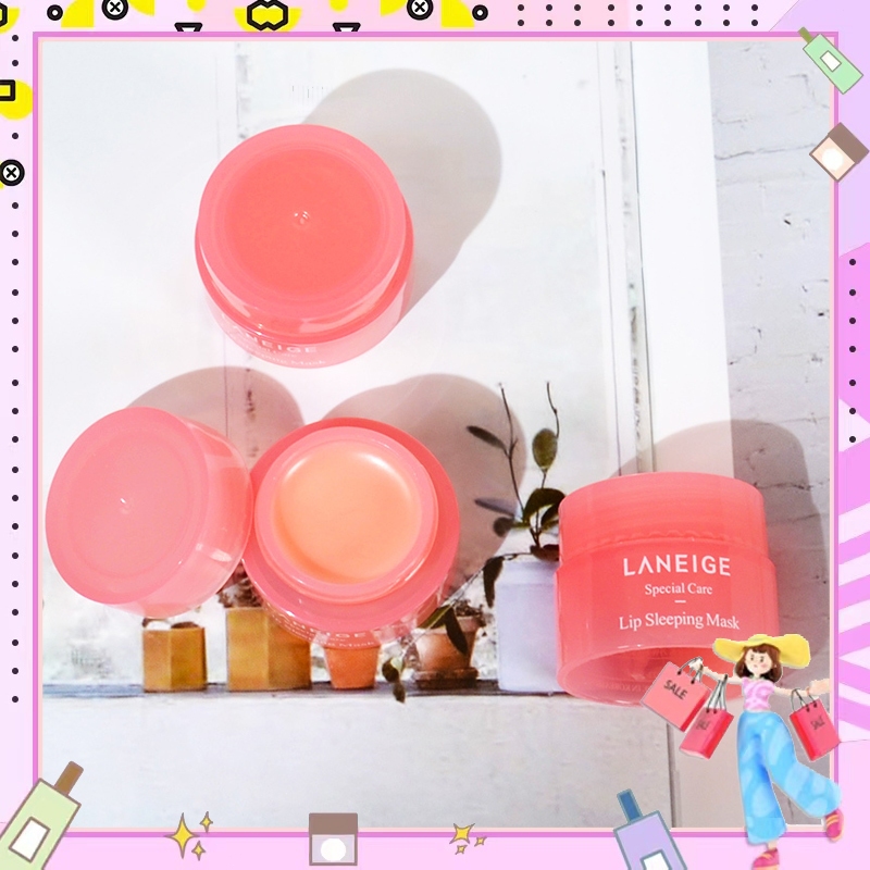 LANEIGE Lip Sleeping Mask 3g ลิปมาร์สเพื่อความชุ่มชื้น กลิ่น Berry