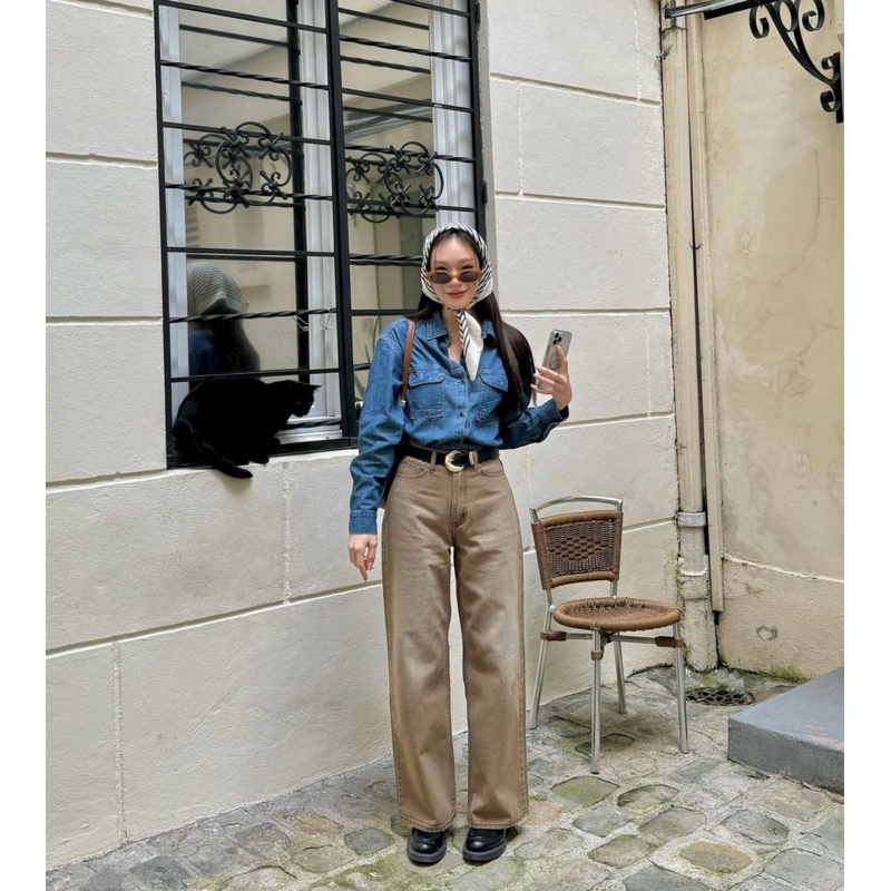 กางเกงขายาว CHAMNIII รุ่น SUN JEANS - รูปที่ 2