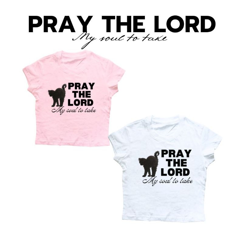 moodymolly เสื้อ babytee pray the lord