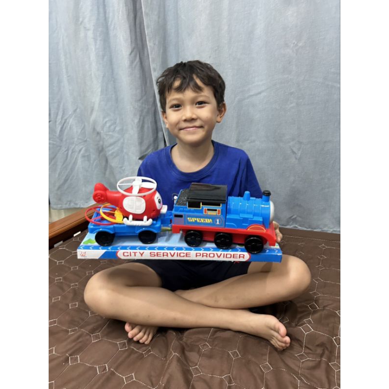 รถไฟโทมัส รถของเล่น  รถโทมัสฝาครอบ