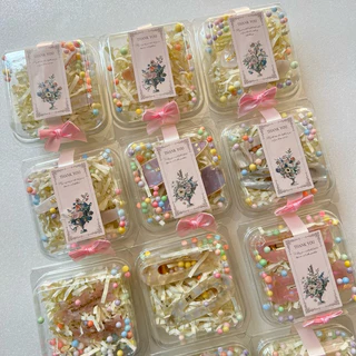 🍒พร้อมส่ง!! กิ๊บคู่ติดชื่อ ฟรี!! กิ๊บสลักชื่อ(ตกแต่งฟรีเฉพาะที่แจ้งนะคะ) กิ๊บคู่ มีหลายทรงนะคะ ติดชื่อให้ฟรีค่ะ