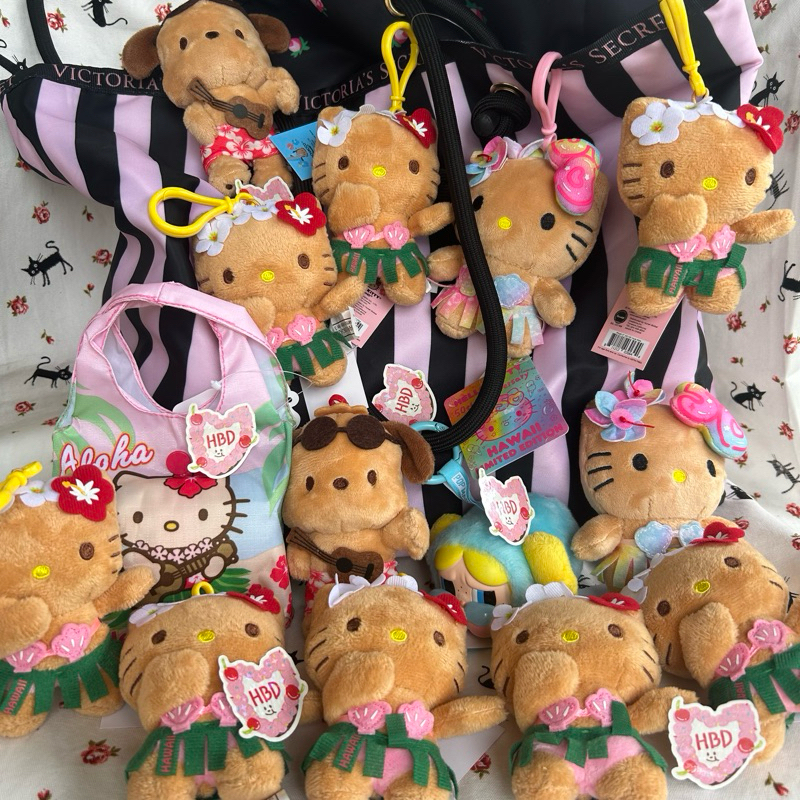 ꒰ พร้อมส่ง จากฮาวาย ꒱ ตุ๊กตาคิตตี้ผิวสีแทน KITTY HAWAII ขายแค่ในเกาะฮาวาย