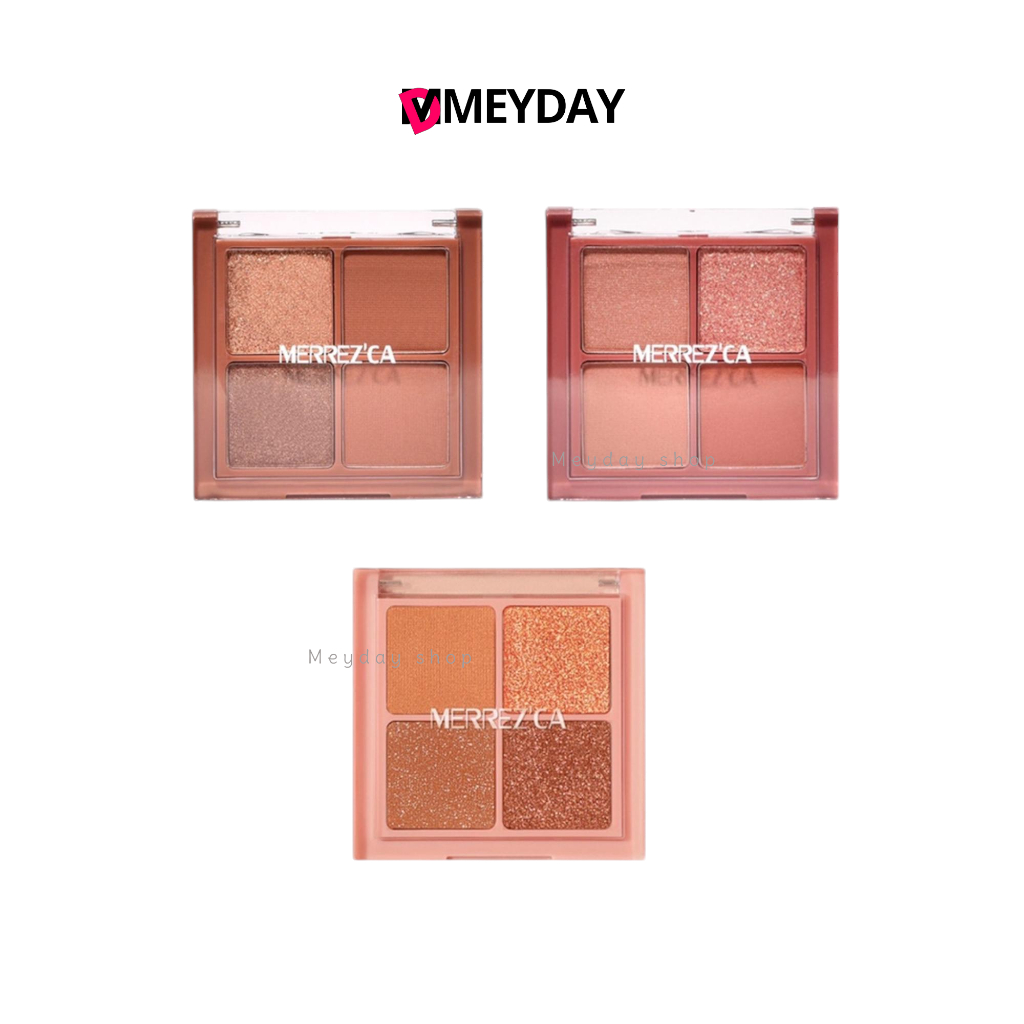 Merrez'ca Eye Color Palette อายแชโดว์เมอร์เรซกา อาย คัลเลอร์ พาเลต 1.8 g