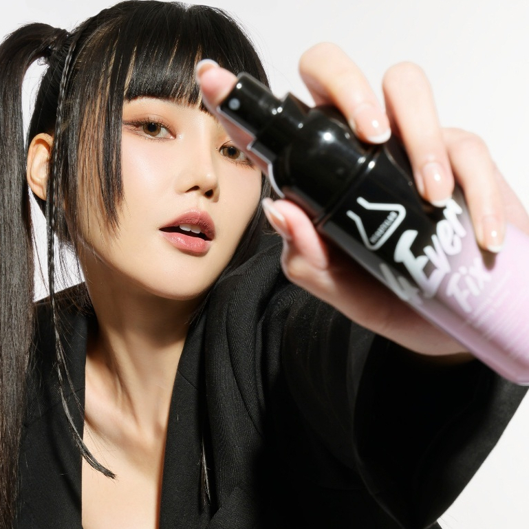 (สั่งจากVDOเพื่อรับส่วนลดพิเศษ) แบ่งขายสเปรย์ล็อคเมคอัพติดทน คุมมัน Beautilab 4EverFix Long Lasting 