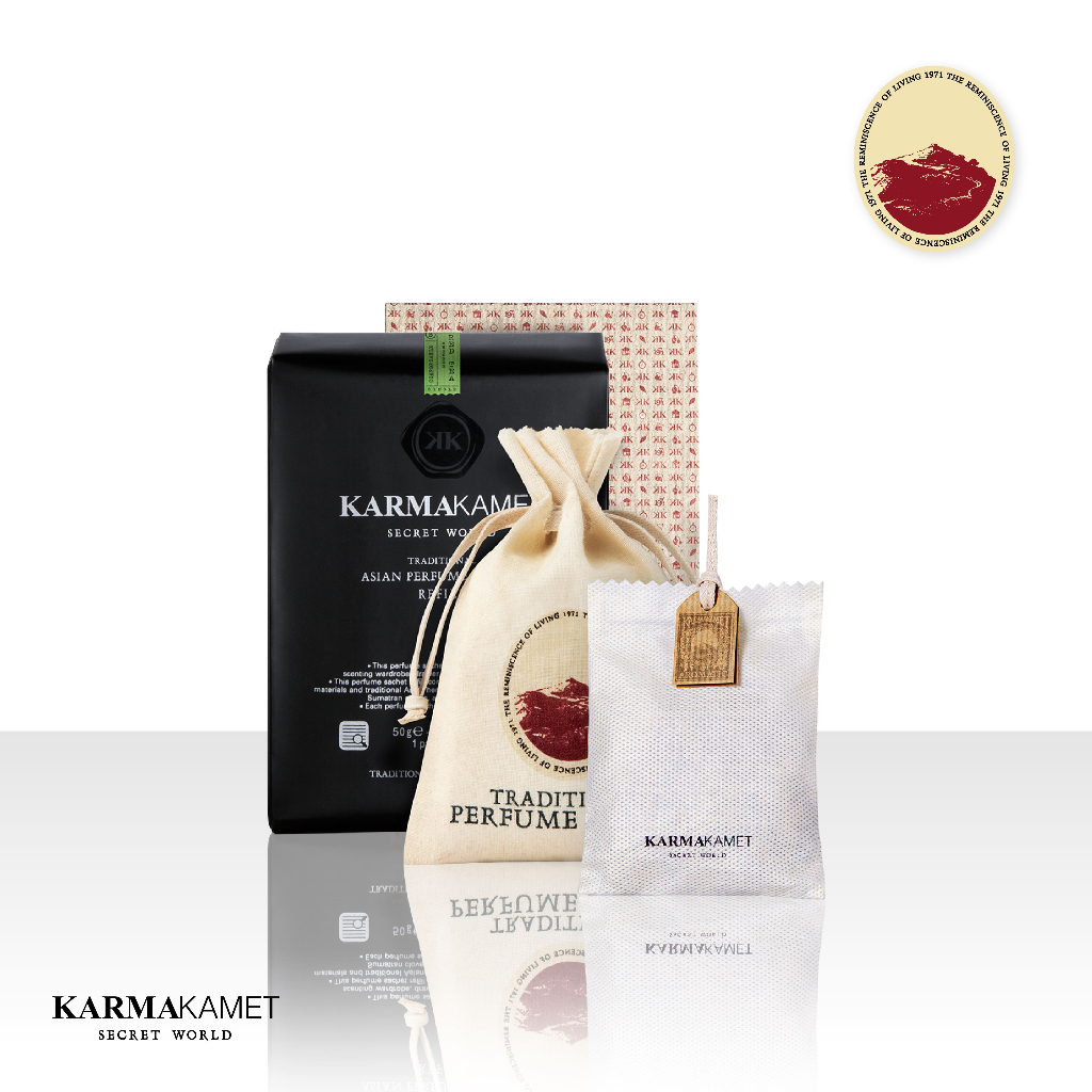 KARMAKAMET | Traditional Asian Perfume Sachet / Refill | คามาคาเมต ถุงหอม ตู้เสื้อผ้า ปรับอากาศ ผ่อนคลาย