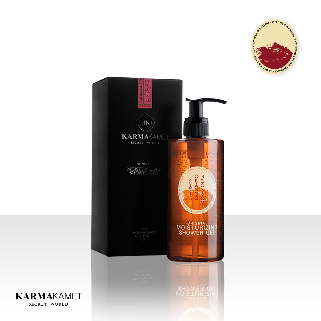 KARMAKAMET | Original Moisturizing Shower Gel | คามาคาเมต เจลอาบน้ำ ครีมอาบน้ำ สบู่เหลว กลิ่นหอม สดชื่น ผ่อนคลาย ของขวัญ