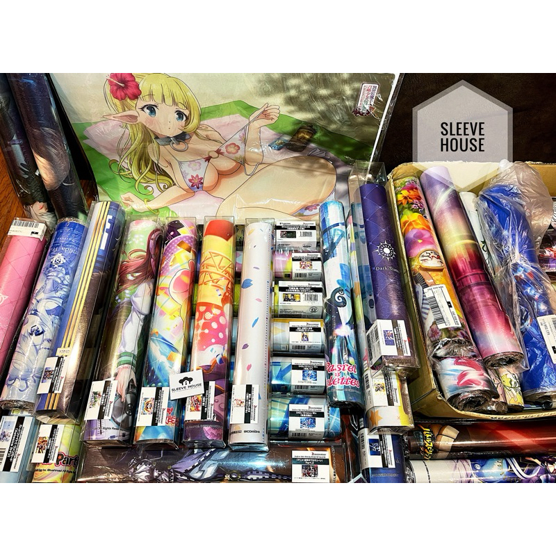 [SALE Bushiroad Playmat 0001] Rubber Mat Collection - แผ่นยางรองการ์ด,เพลแมต (JP)