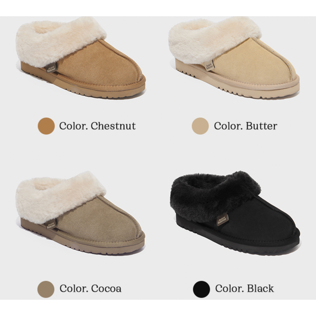(เก็บโค้ทลดเพิ่ม30%) Pre order:รองเท้า  New Rockfish winter fur mule