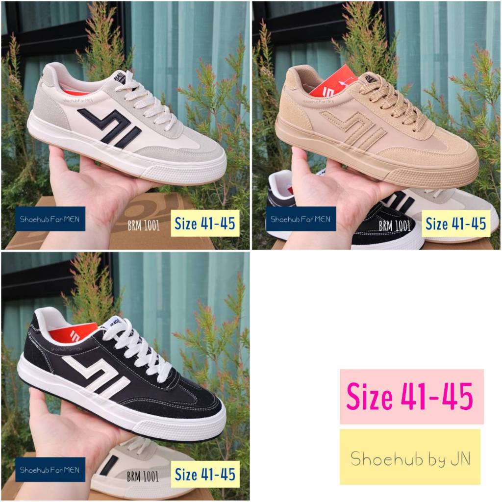 รองเท้า Baoji (ผู้ชาย 41-45) รุ่น BRM1001 (ลิขสิทธิ์แท้จากโรงงาน)