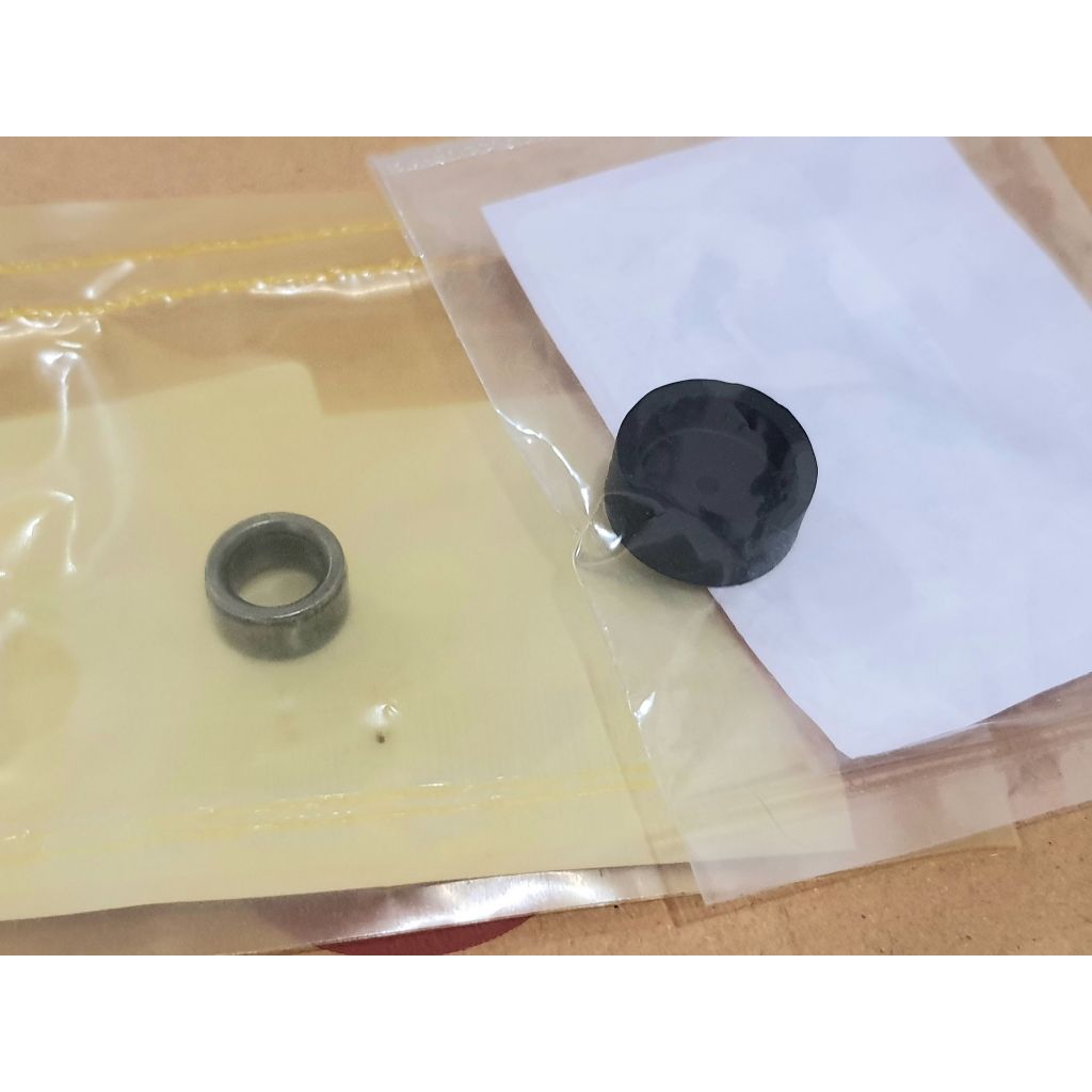 ยางรองฝาครอบเฟืองมอเตอร์สตาร์ท+บูช Scoopy i,Zoomer x,Icon,Click110 แท้ศูนย์ Honda 11344-GW3-980+1120