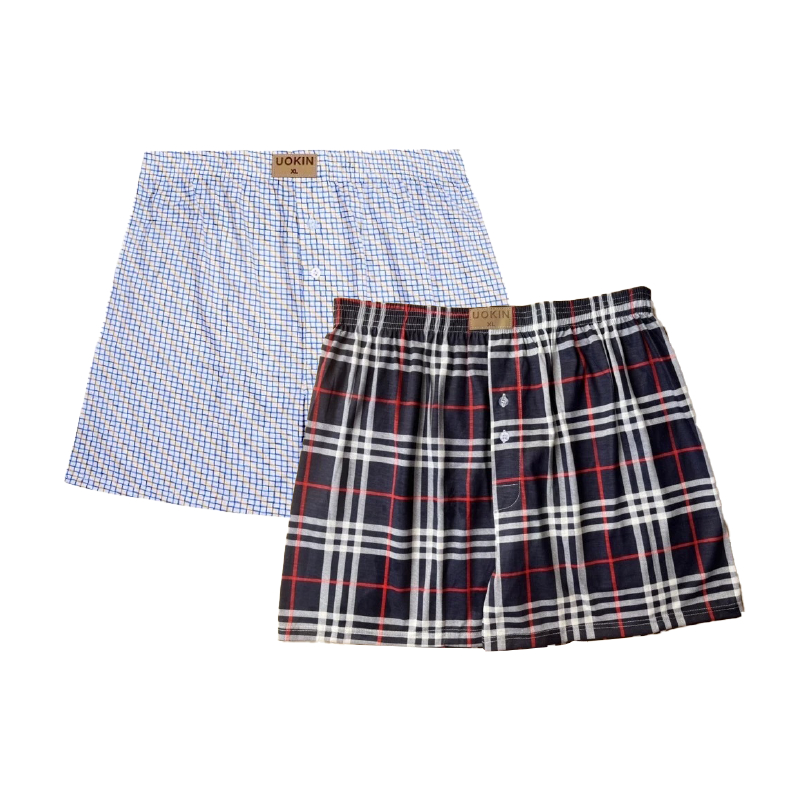 Boxer บ๊อกเซอร์ UOKIN ผ้านิ่มใส่สบาย ไม่อึดอัด ระบายความร้อนได้ดี มีให้เลือกหลายสี