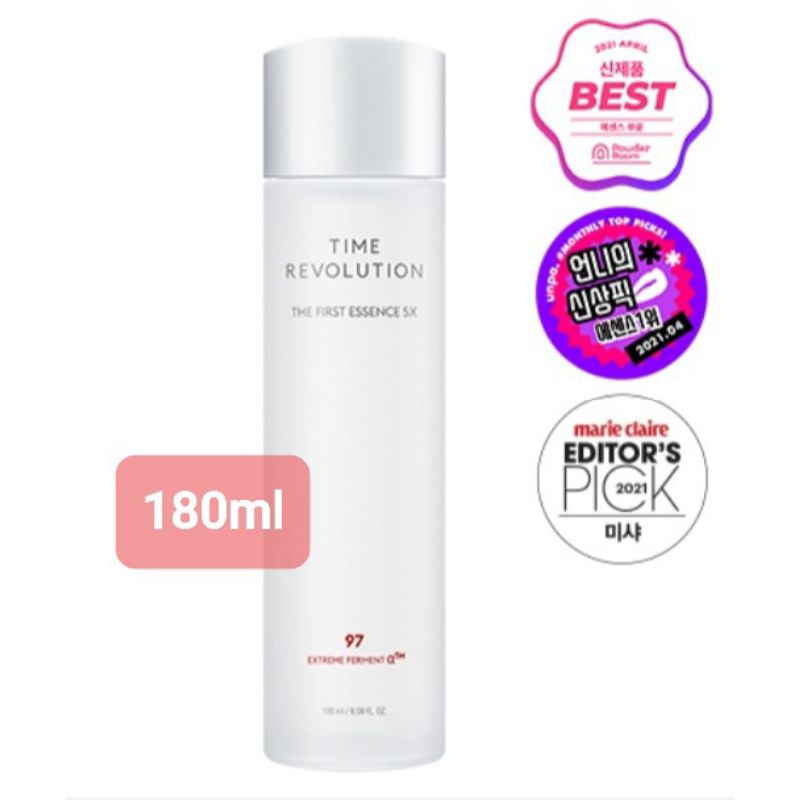 🕛🌈 Missha Time Revolution The First Essence 5X 180ml / Cream 50ml [Exp. 2028]
