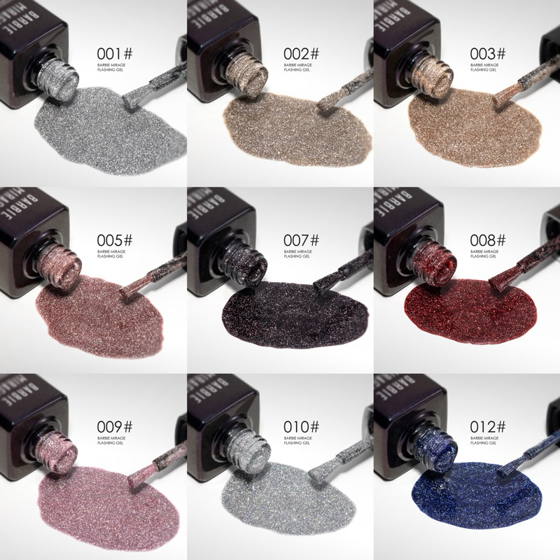 สีเจลแฟลช BBM สีเจลทาเล็บ Flash Gel (TPO free + HEMA free + TMPTA free)