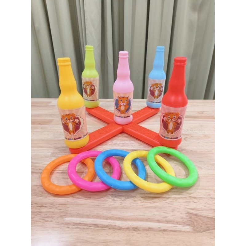 พร้อมส่งจากไทย  ของเล่นเสริมพัฒนาการ เกมโยนห่วง ฝึกกล้ามเนื้อ สายตา ราคา ถูกที่สุด ดีลบีเคเค แกลเลอรีภาพที่ 2
